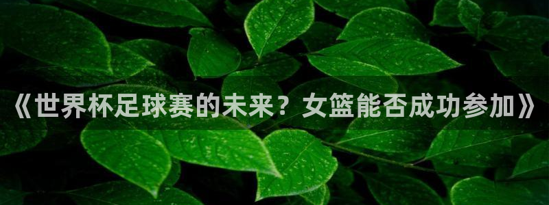 西超杯直播：《世界杯足球赛的未来？女篮能否成功参加》