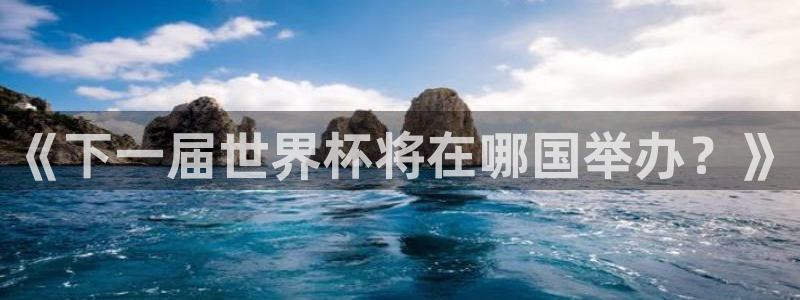 2026世界杯对阵图：《下一届世界杯将在哪国举办？》
